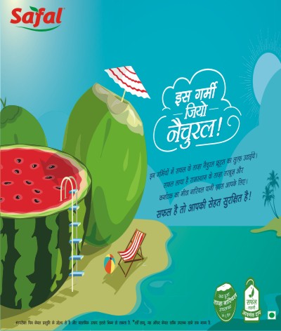 Safal Green Coconut & Water Melon Promotion